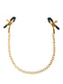 Fetish Fantasy Gold Chain Nipple Clamps Gold